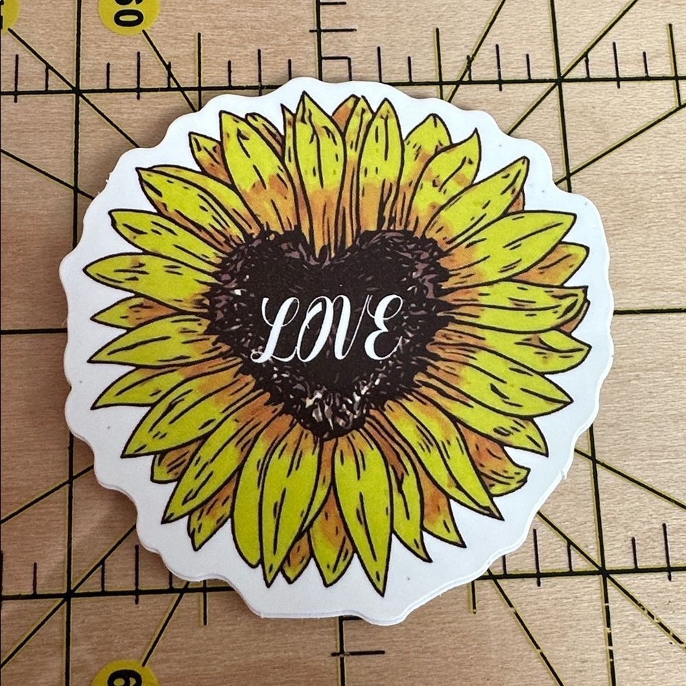 💜13/$13 +Bundle Sticker Sale | Sunshine Sunflower Flowers Waterproof Sticker